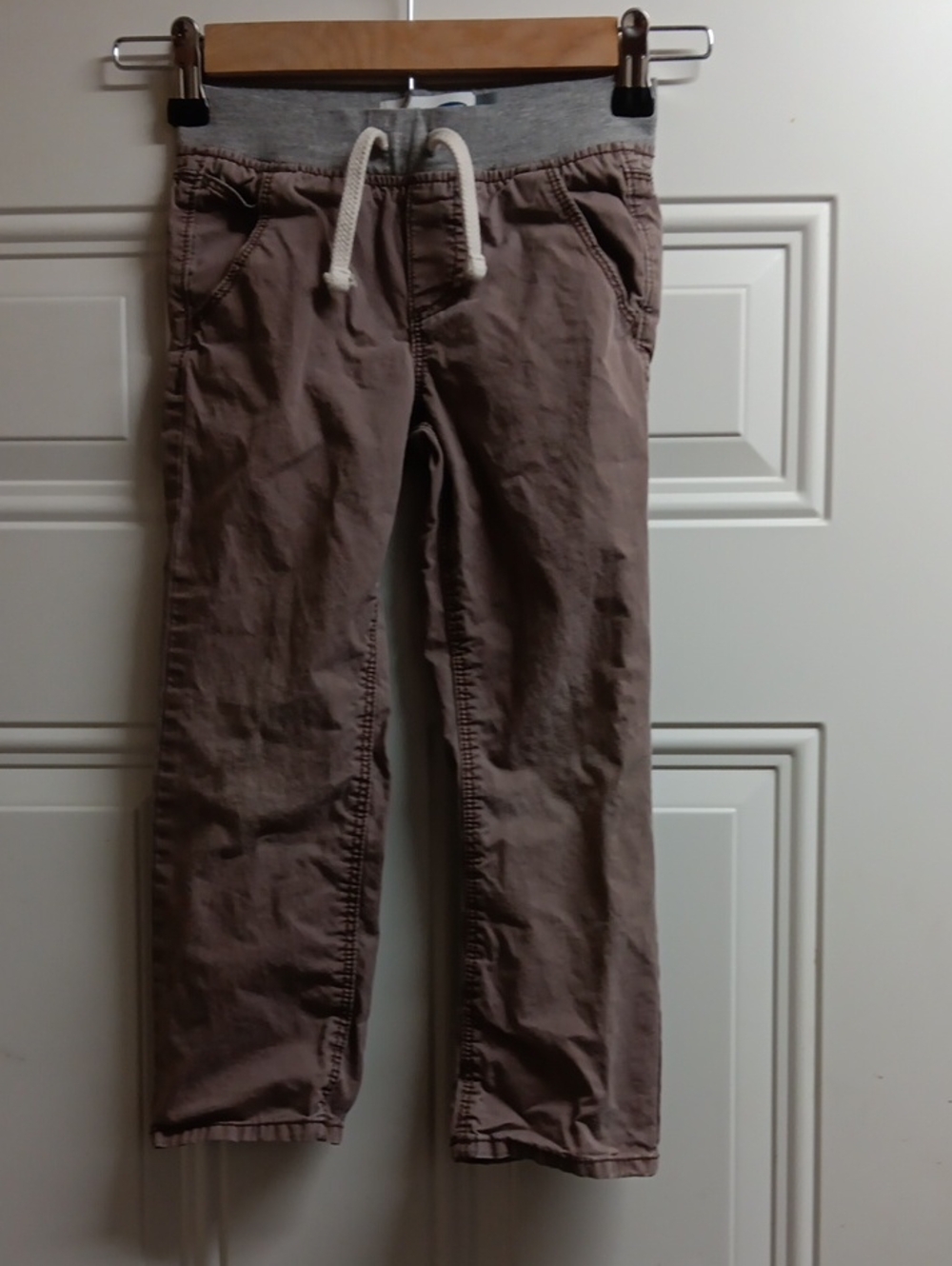 Old Navy Taupe Drawstring Pants for Boys